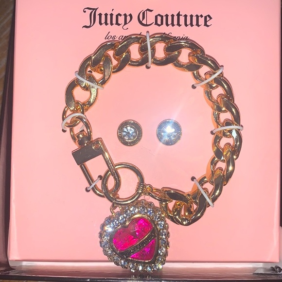 Juicy Couture Jewelry - BNWT Juicy Couture Bracelet/Earrings set